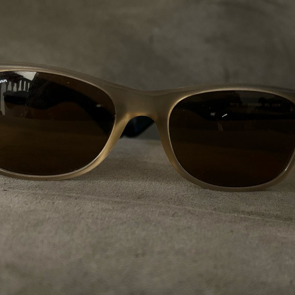 honey brown polorised ray ban sun glasses - Picture 1 of 11